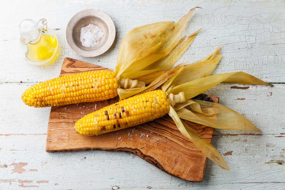 Mexican-style barbecued Corn